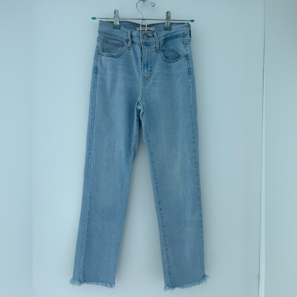 Levi’s 724 High Rise Straight Jeans Size 25